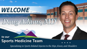 Welcome Dr. Doug Adams